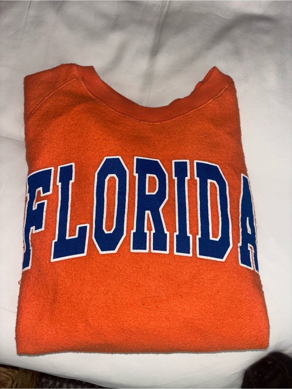 Chicka-d Orange Crewneck Sweatshirt